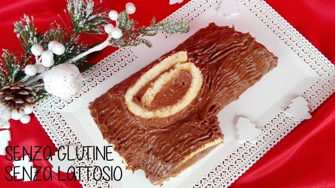 Tronchetto Di Natale Nocciola.Tronchetto Di Natale Con Crema Di Nocciole E Mascarpone Youtube