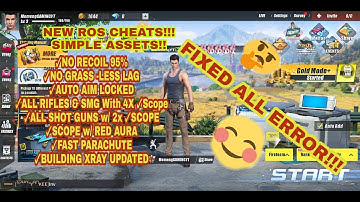 NEW ROS CHEATS! NEW ASSETS.npk! RULES OF SURVIVAL CHEATS!