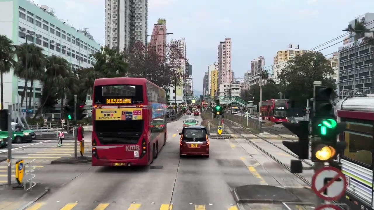 KMB ATENU1165 UJ1836@268B 朗屏站＞紅磡 紅鸞道