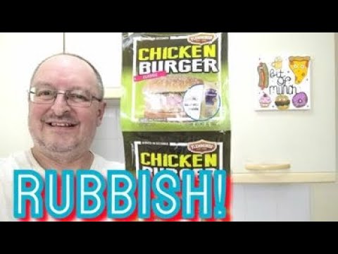 *NEW* Flemmings Chicken Burger ~ 2 for £2 ~ Microwaved Vs Air Fried ...
