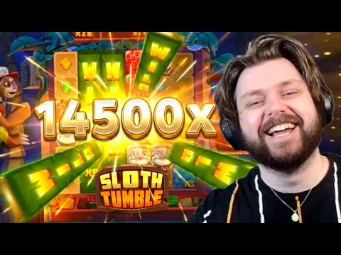 INSANE BONUS ON SLOTH TUMBLE 🤩 (14500X)