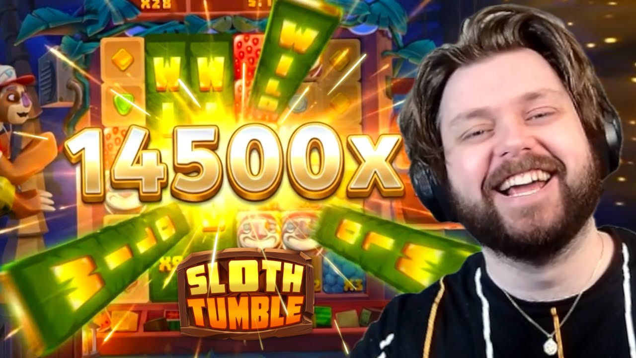 INSANE BONUS ON SLOTH TUMBLE 🤩 (14500X)