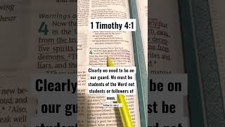 Watch out for deceptive spirits and false teachings‼️#shorts #verses #love #faith #holyspirit #bible