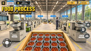 Food process Factory simulator (New Update) Gameplay Android & IOS screenshot 2