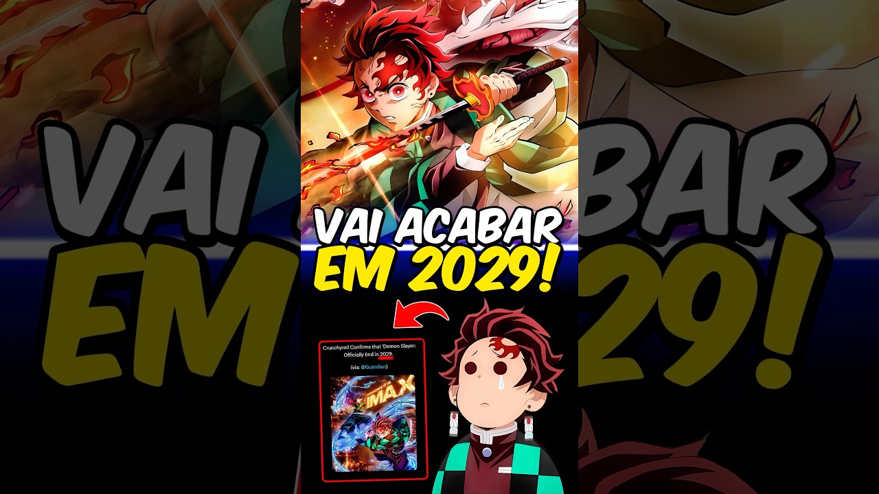 Demon Slayer vai ACABAR em 2029? 😨💔