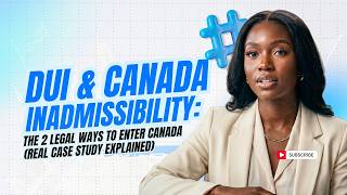 DUI or Criminal Record? How to Enter Canada in 2026 (Criminal Rehabilitation vs TRP)