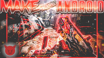 Make This Amazing 😍 Cod mobile Montage Thumbnail on Android || COD THUMBNAIL || NØØBBEST