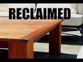 Giant Outdoor Coffee Table - Reclaimed Decking! Giant Outdoor Coffee Table - Reclaimed Decking!