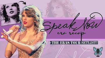 Everything You Need To Know About Speak Now Before Taylor