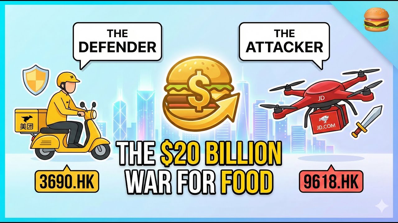 Meituan vs. JD.com: The $20 Billion War for Food 🍔 (3690.HK vs 9618.HK)