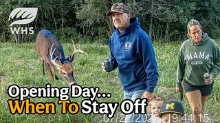 Bow Season Build Up | When To Stay Off Your Land