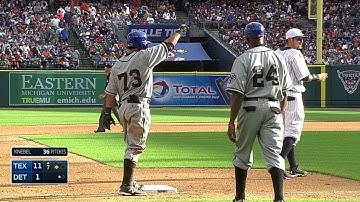 TEX@DET: Odor plates three with his second triple