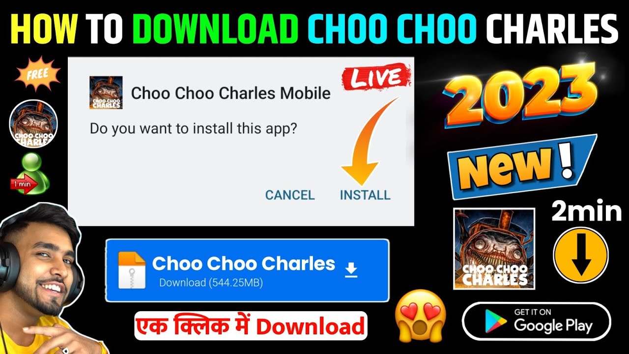 CHOO CHOO CHARLES MOBILE DOWNLOAD, HOW TO DOWNLOAD CHOO CHOO CHARLES
