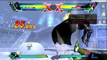 UMvC3: Spencer command throw rawtag Doom, full corner press, 1.2m