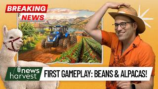 News Harvest | Beans & Alpacas GAMEPLAY, Q&A, and... cats? screenshot 1