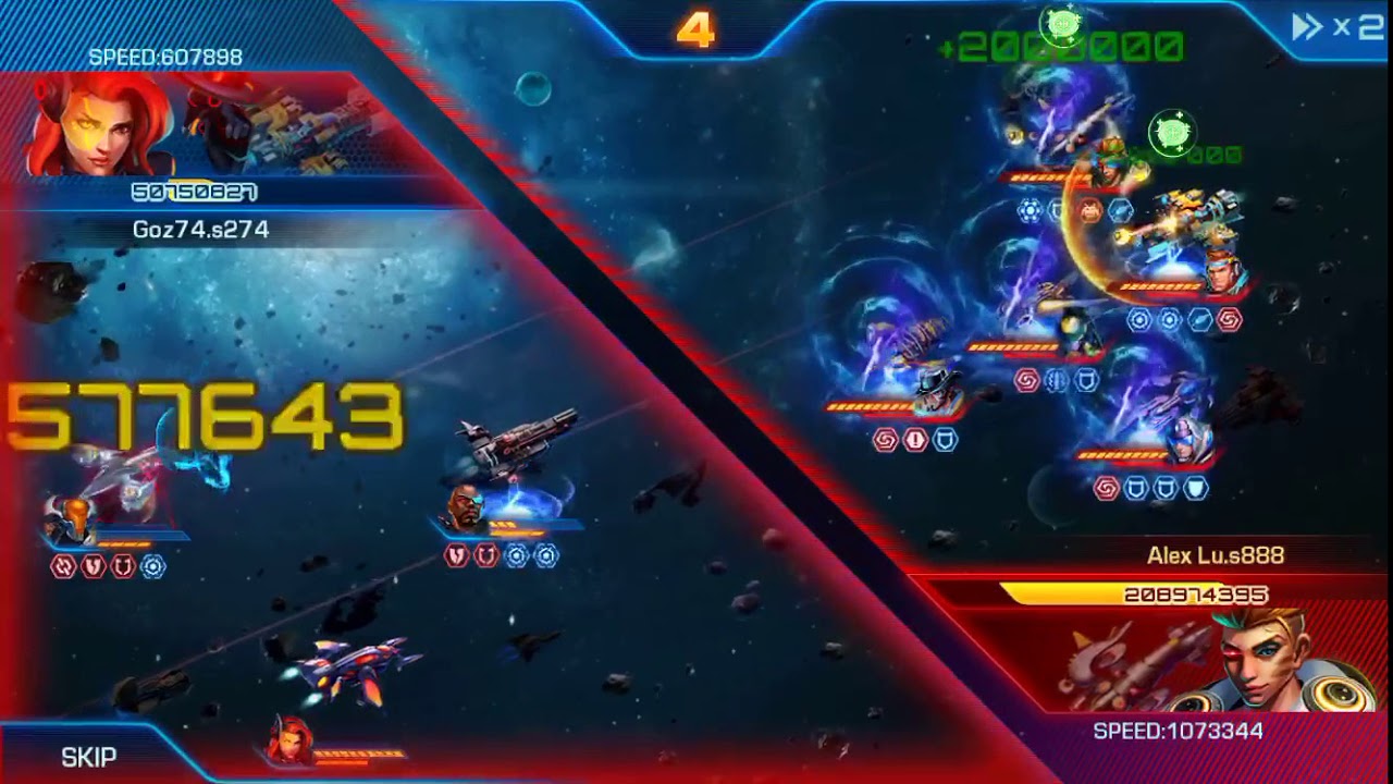 Galaxy Legend CCC July August 2018 LVL110 Quarter finals, Semifinals and Final