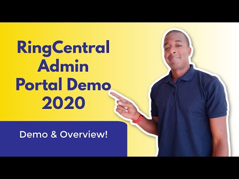 RingCentral VOIP Admin Portal Demo & Review 2020