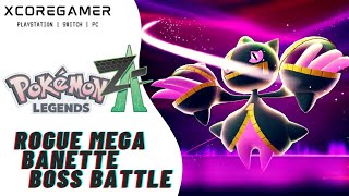 Rogue Mega Banette Battle Strategy Pokémon Legends Za Tips & Full Fight