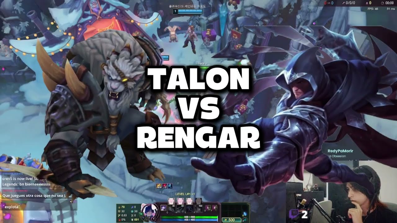 El Rengar no pudo jugar | Talon Macro CARRY en Emerald