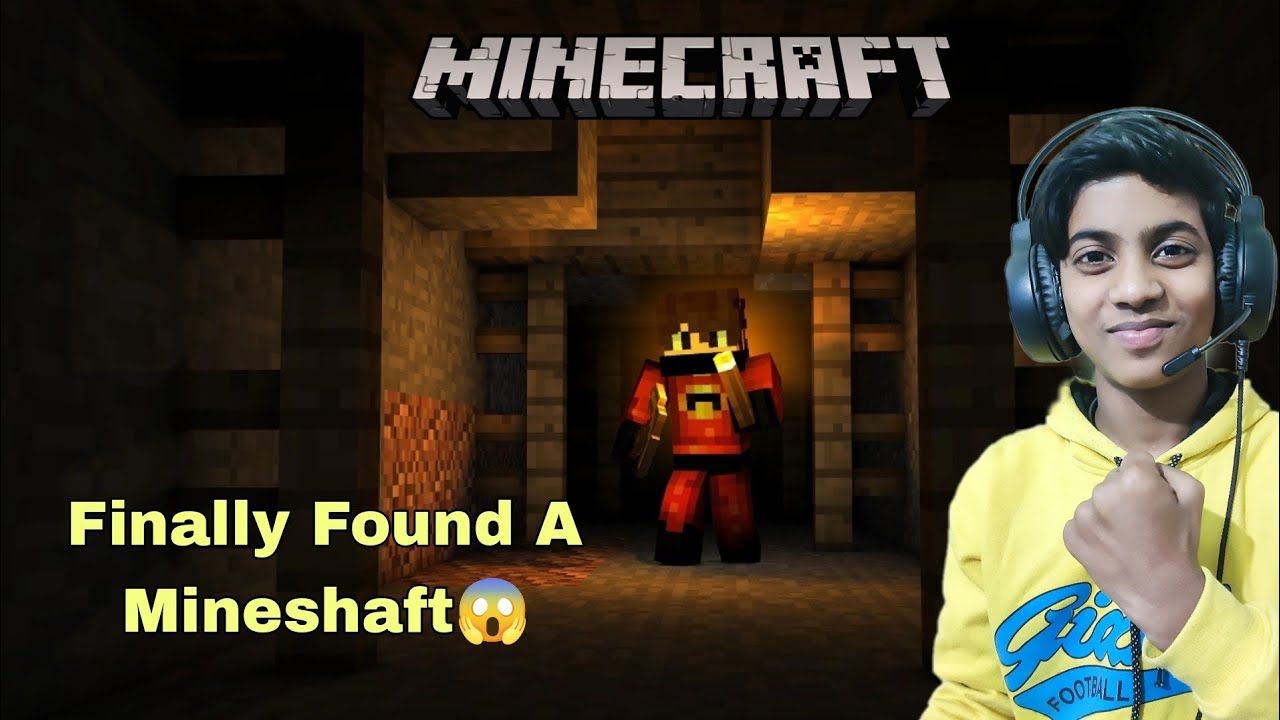 WOW! I Found a Mineshaft In My Survival World // Survival Series #6 ...