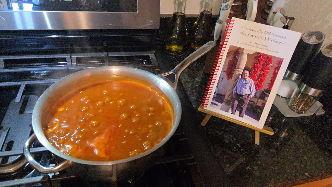 New Mexico Red Chile from Powder 