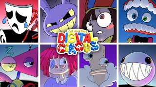 Digital Circus Transformation Compilation Part 1 The Digital Circus Animation Non Canon