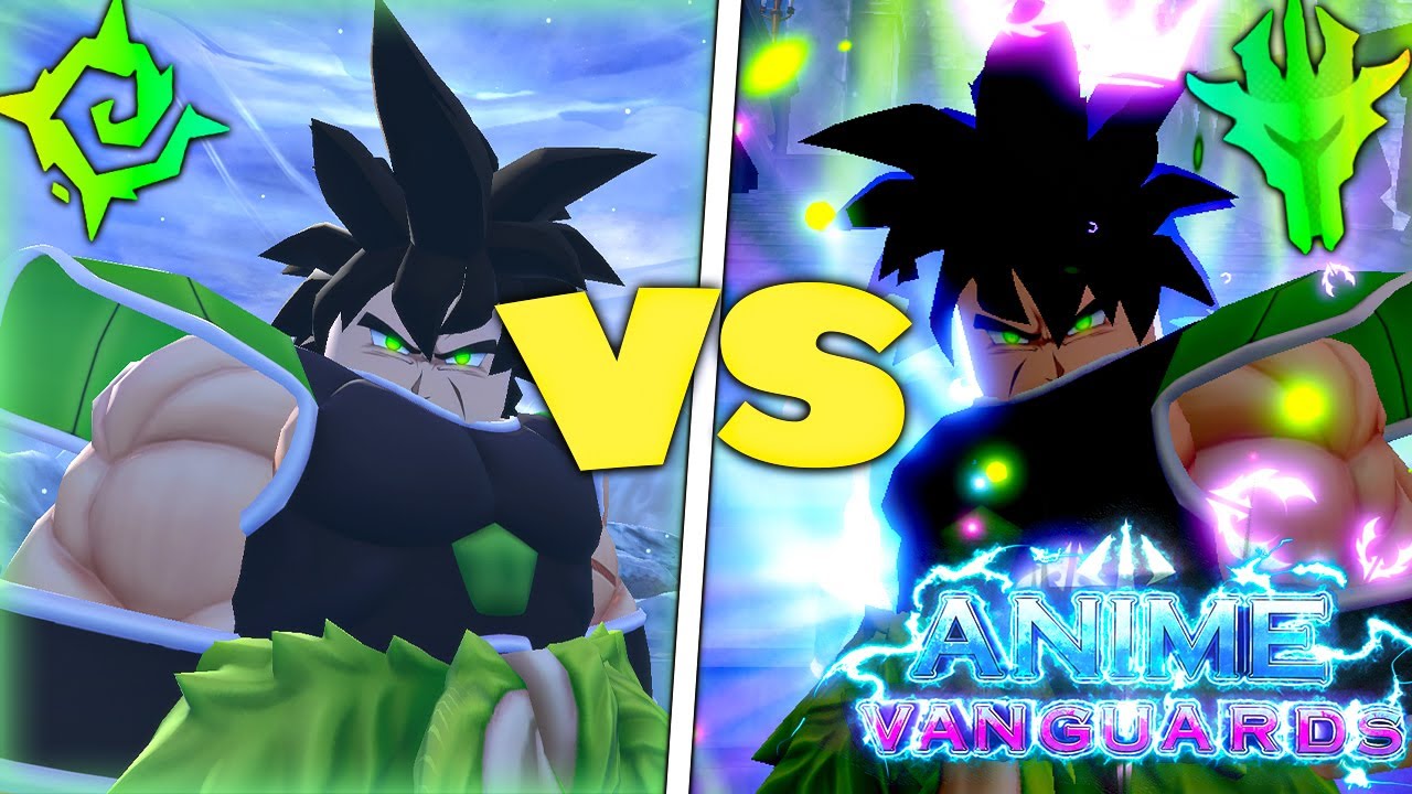 The *BEST* Way to Use BROLY SUPER in Anime Vanguards... (Monarch vs Deadeye Traits)