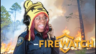IM UNNERVED! WHAT IS HAPPENING?! | FIREWATCH Playthrough Ep. 4 @AyChristeneGames