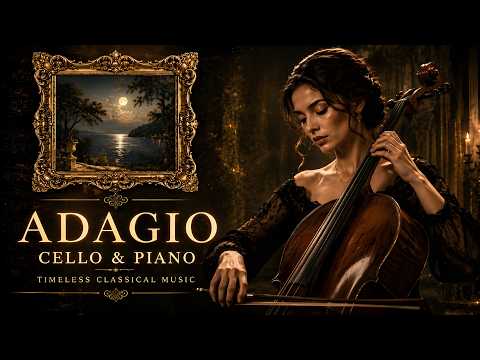 Beautiful Adagio Cello & Piano | Peaceful Classical Music for Relaxation, Study & Sleep