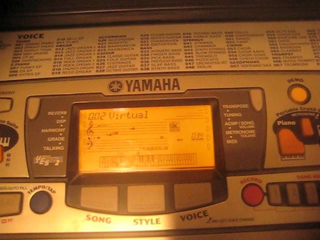 Yamaha PSR-280 Demo Song #3: 