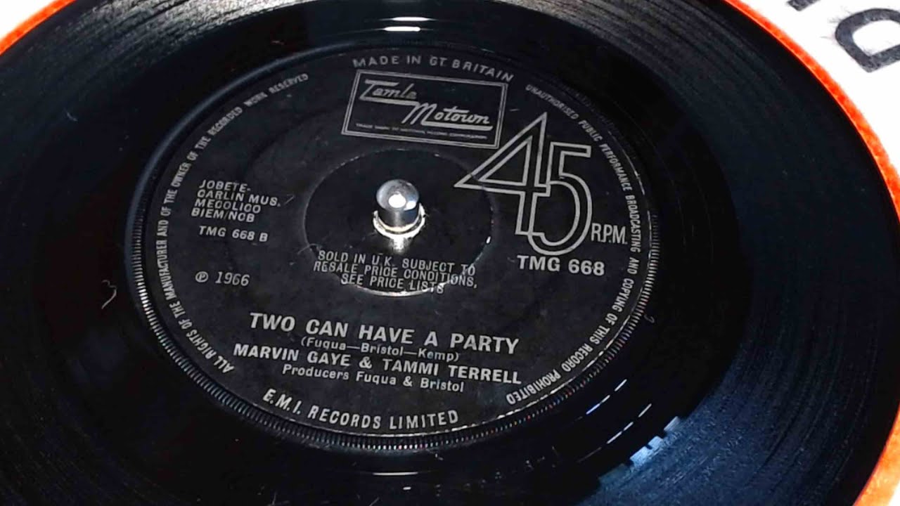 Marvin Gaye Tammi Terrell Two Can Have A Party