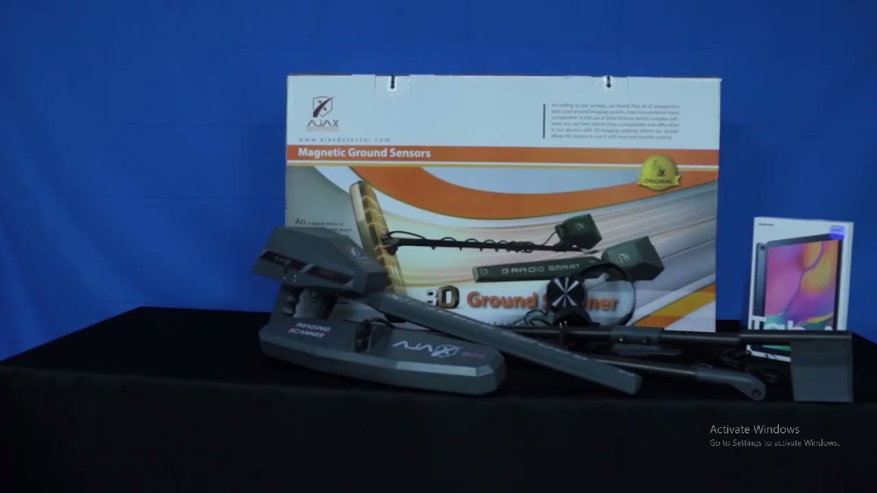 3D GROUND IMAGING SYSTEM 2021 - GAMMA AJAX - gold detectors 2021