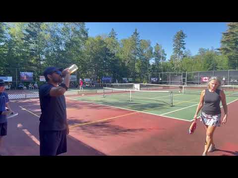 Shak/Michael vs Mark Latter/ Greg Knox Indian point pickleball Men’s doubles 4.0 Aug 17, 2025