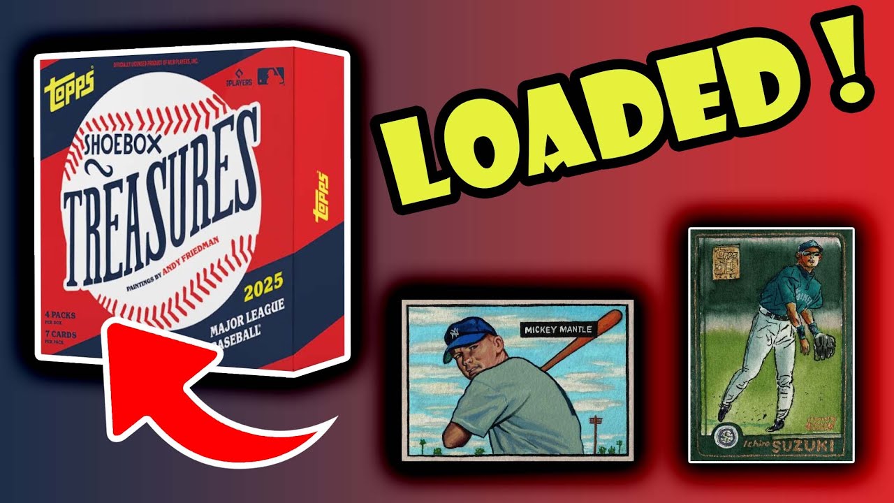 🔥 2025 Topps Shoebox Treasures Single Box Review - YouTube