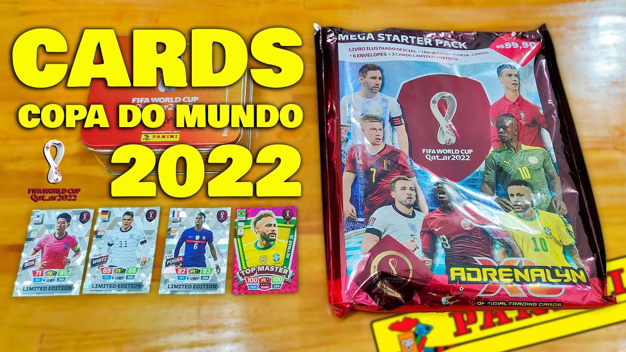 4 Cards, Adrenalyn XL, Copa Do Mundo