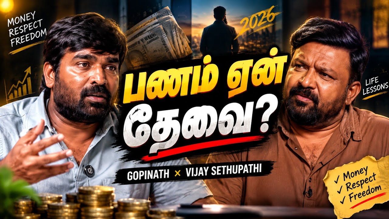 பணம் இருந்தால்தான் மரியாதையா? Gopinath சொன்ன உண்மை இதுதான்! | Vijay Sethupathi MOTIVATIONAL.