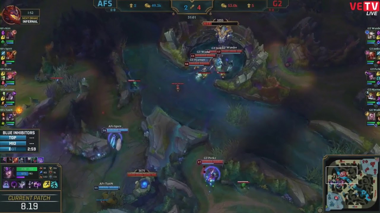 AFs vs G2 Highlights Afreeca Freecs vs G2 Esports Vòng Bảng CKTG 2018 10.10.18