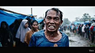 Nasib rakyat kena bencana alam tapi pejabat asyik berdiskusi