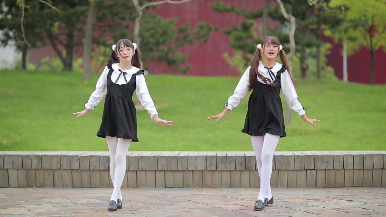 彼方此方 2人 踊ってみた dance cover ♫ ストキングの中がちょっと下にw