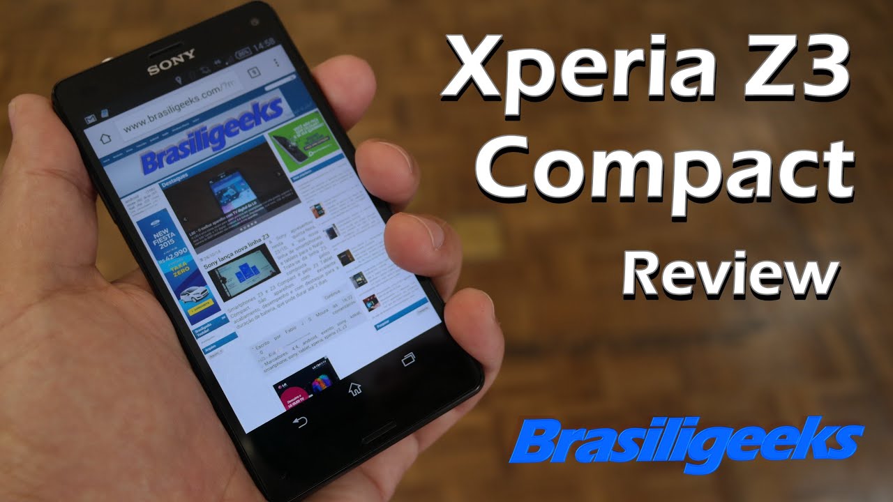 Sony Xperia Z3 Compact - Análise e Testes 
