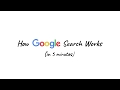 How google search works explained in detail howgooglesearchworks googlesearch unknownfactsofgool