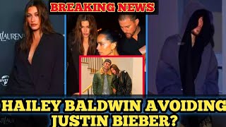 Hailey Bieber SPOTTED at OSCARS PARTY WITHOUT Justin Bieber amidst their Divorce rumor.