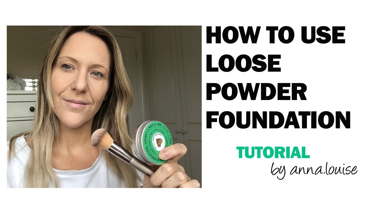 How To Apply & Use Loose Mineral Powder Foundation & Concealer