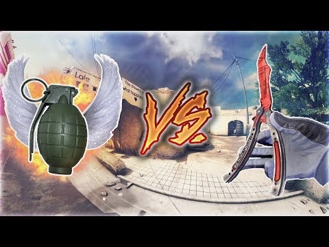 BIÇAK VS BOMBA ÇOK EĞLENCELİ OLDU !! (CS:GO)