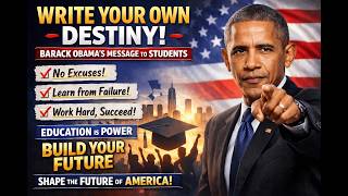 Write Your Own Destiny | Barack Obama’s Powerful Message to Students (Motivation & Success)