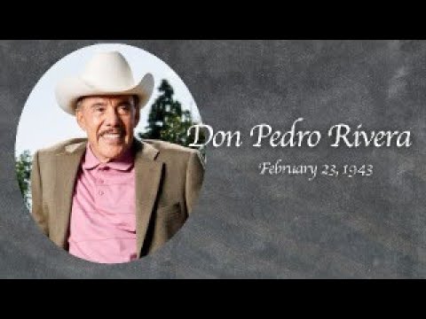 DON PEDRO RIVERA PREPARA SU DESPEDIDA