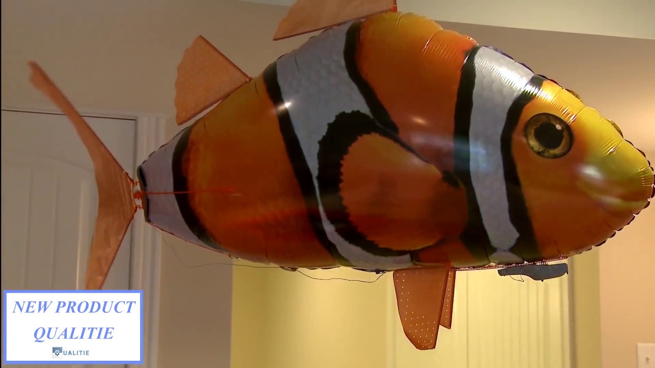 Poisson volant gonflable télécommandé