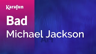 Bad - Michael Jackson | Karaoke Version | KaraFun chords