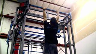 Tiered Pull-up bars on the MoveStrong FTS