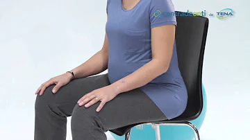 ¿Cómo debe sentarse una mujer embarazada?